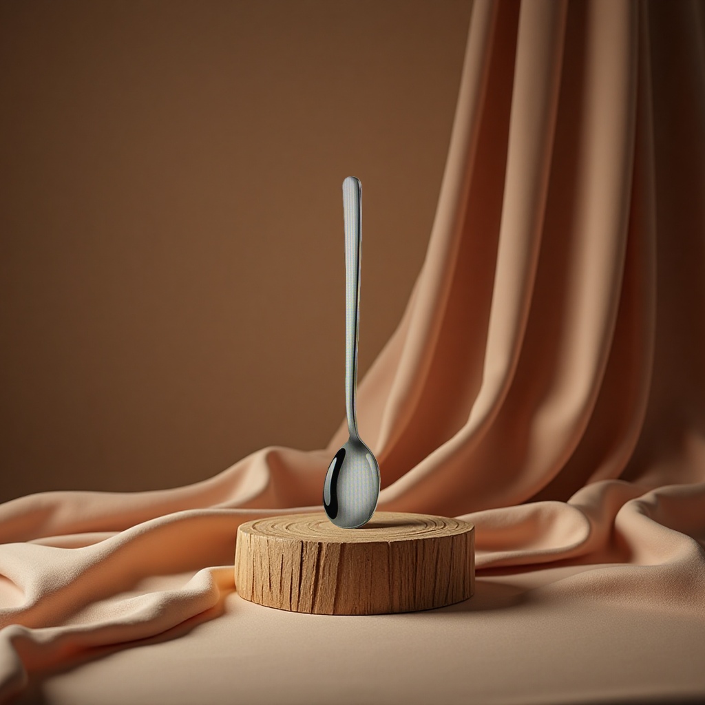 Metal coffee bean measuring spoon, metal medicine spoon, small spoon, 15g size, rust-proof and durable Application Scenario