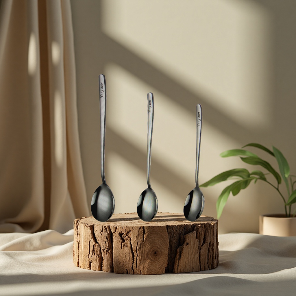 Metal coffee bean measuring spoon, metal medicine spoon, small spoon, 15g portable measuring cup, stainless steel spoon details Picture