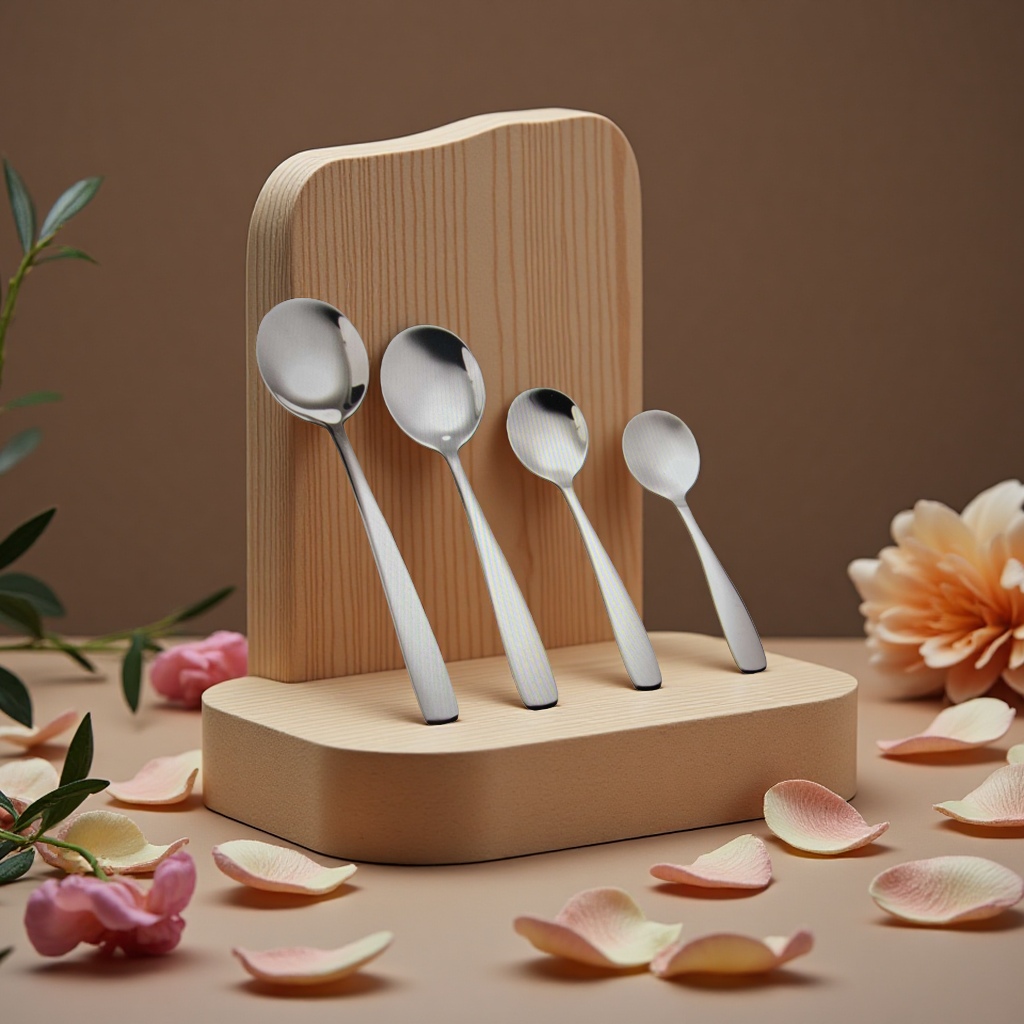 Metal medicine spoon, coffee bean measuring spoon, metal small spoon, 15g portable measuring spoon, household coffee tools Specification image