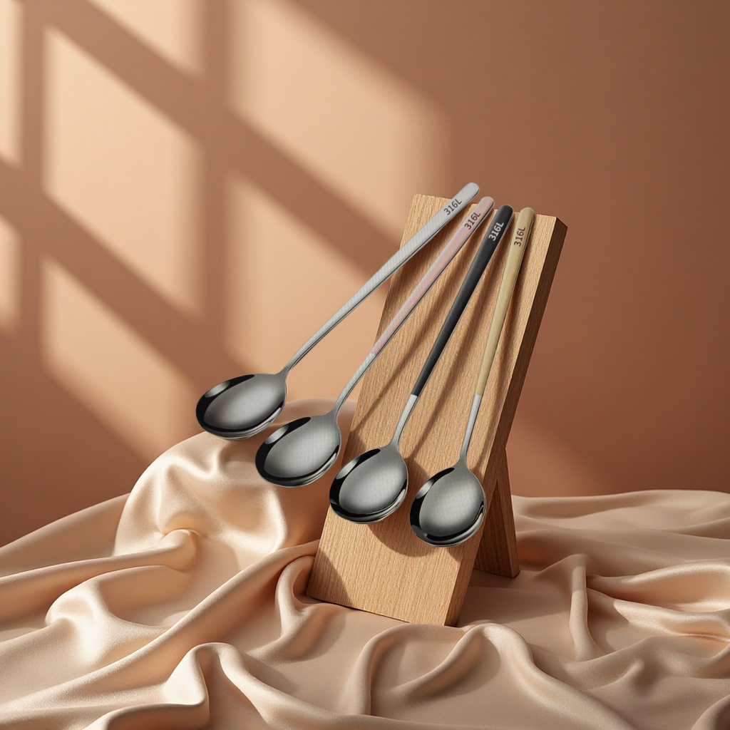 Metal medicine spoon, coffee bean measuring spoon, metal small spoon, household coffee measuring spoon, precise measuring tool Application Scenario