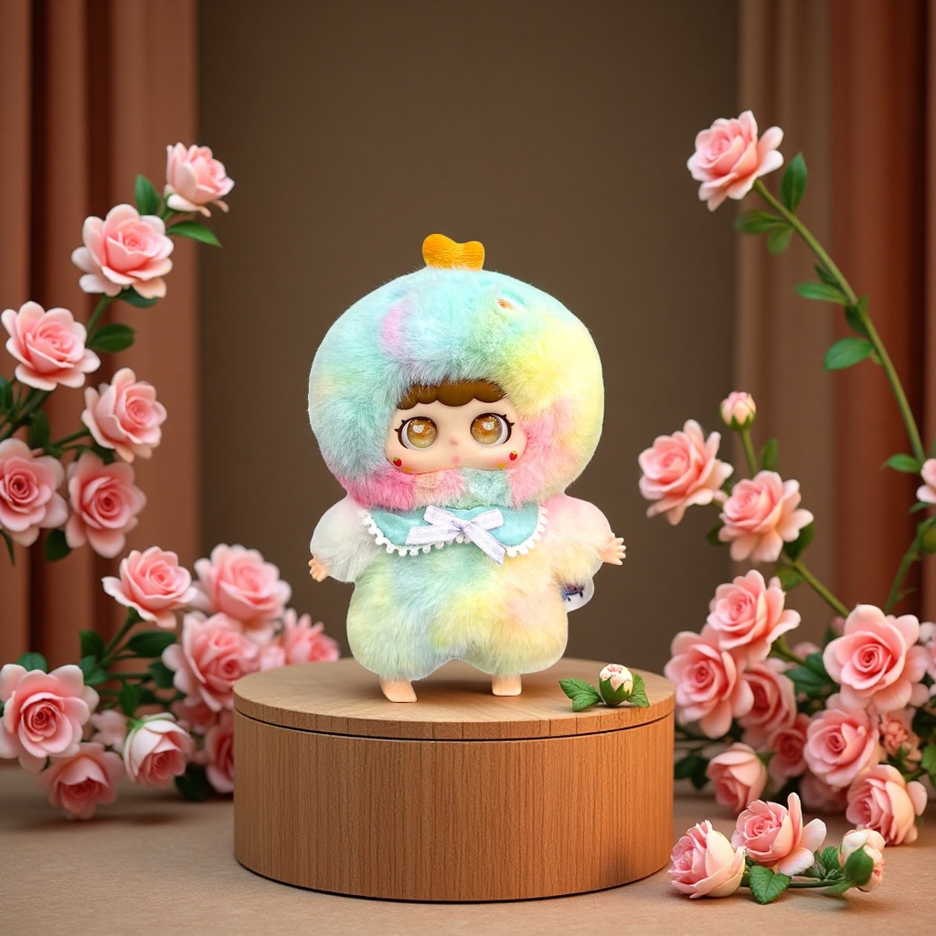 毛绒玩具细节图