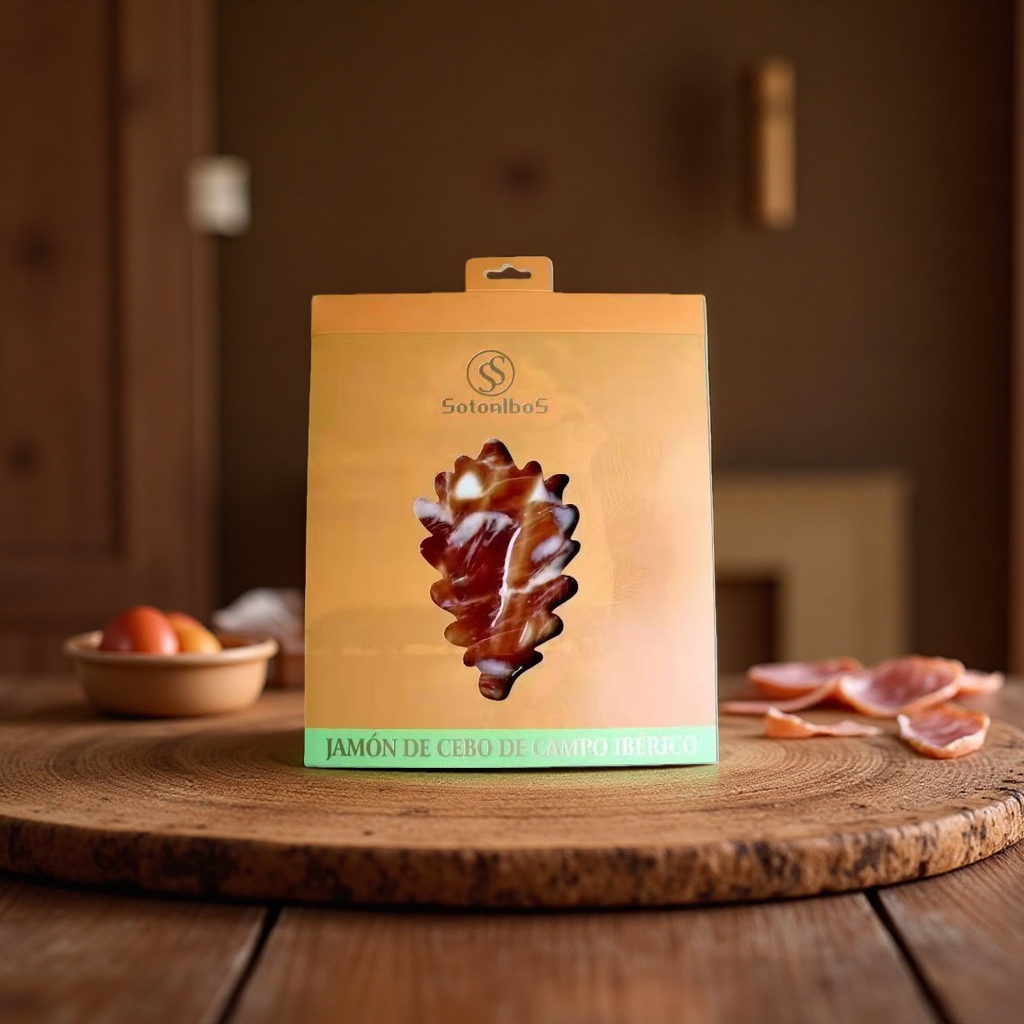 Spanish Iberian ham 50g, white label, green label, red label, black label, suitable for children and adults Specification image