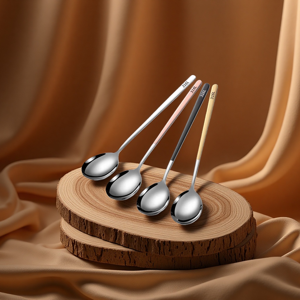 Metal medicine spoon, coffee bean measuring spoon, metal small spoon, household measuring spoon, precise measuring, portable small spoon Application Scenario