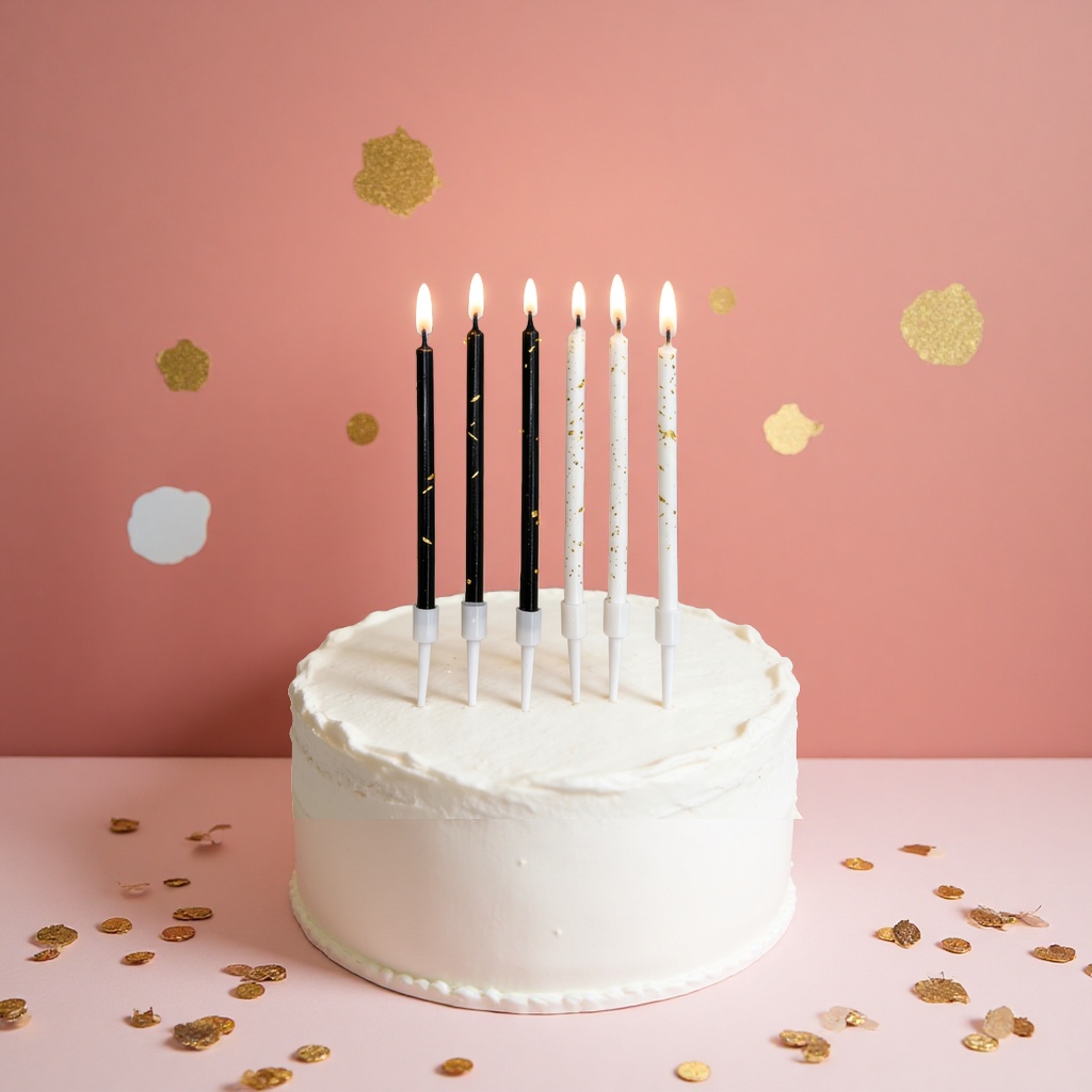 Creative birthday candles, cake decoration, candlelight gifts, portable small candles, candles Specification image