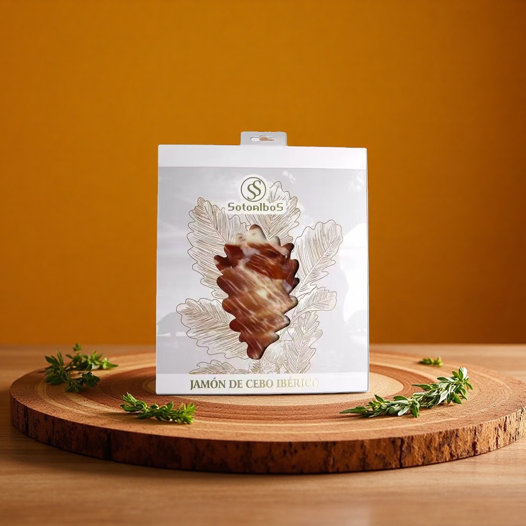 Spanish Iberian black pig Green label ham slices Application Scenario