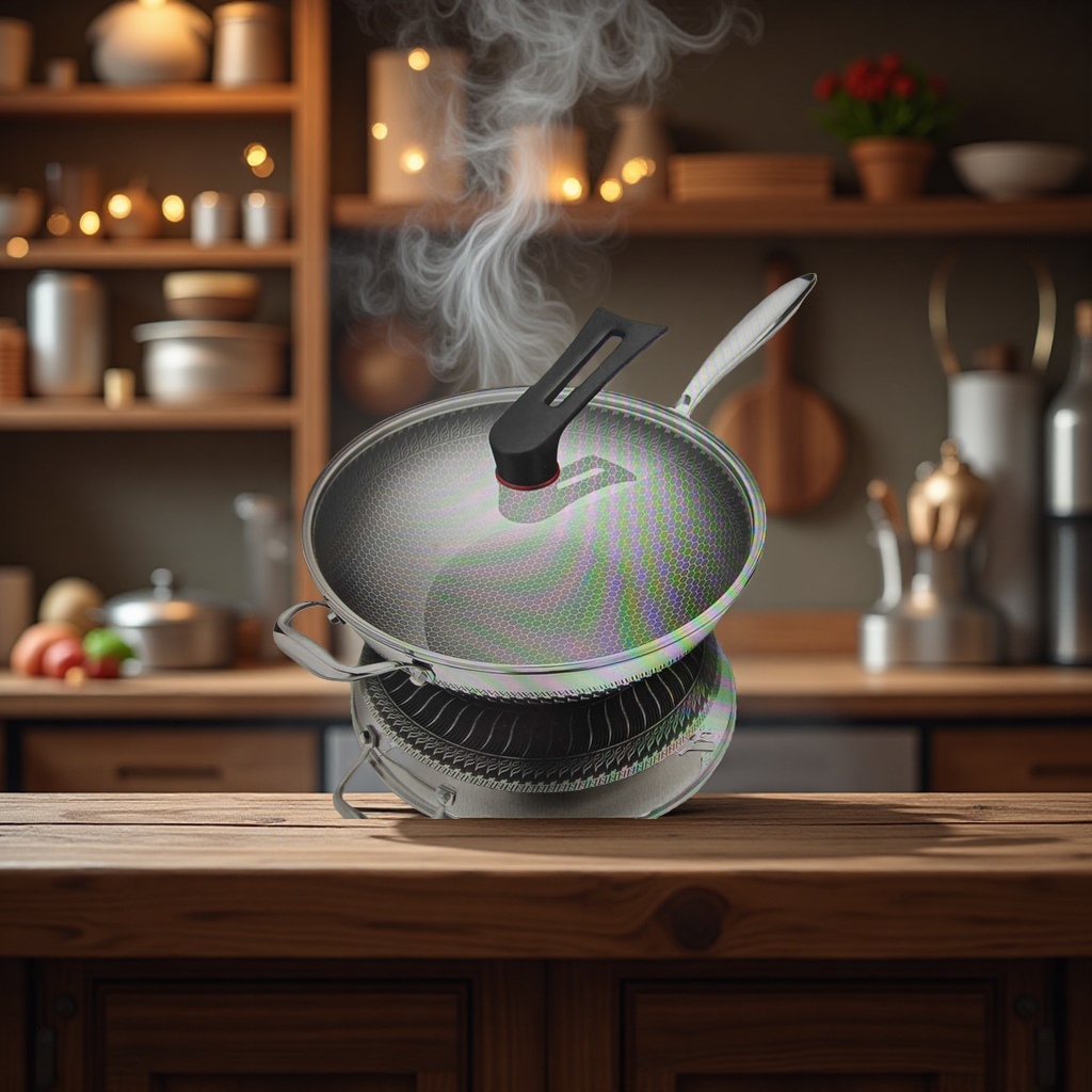 Stainless steel pot for outdoor tea boiling, enamel pot multi-piece set 180g Specification image
