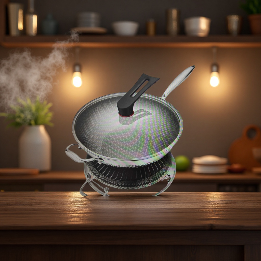 Stainless steel pot for outdoor tea boiling, enamel pot multi-piece set 180g details Picture