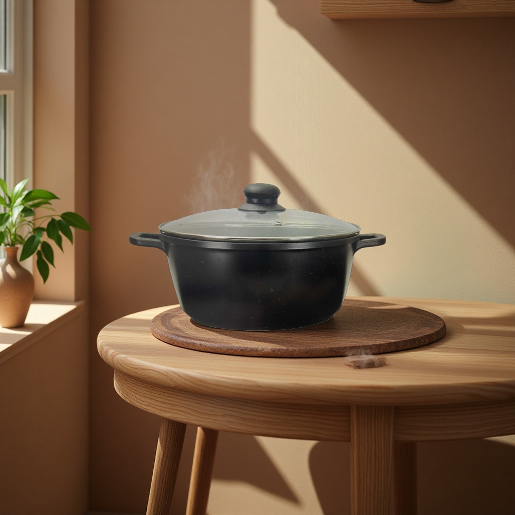 Enamel pot, stainless steel soup pot, double-flavored pot, steamer and pot set 1.5L details Picture
