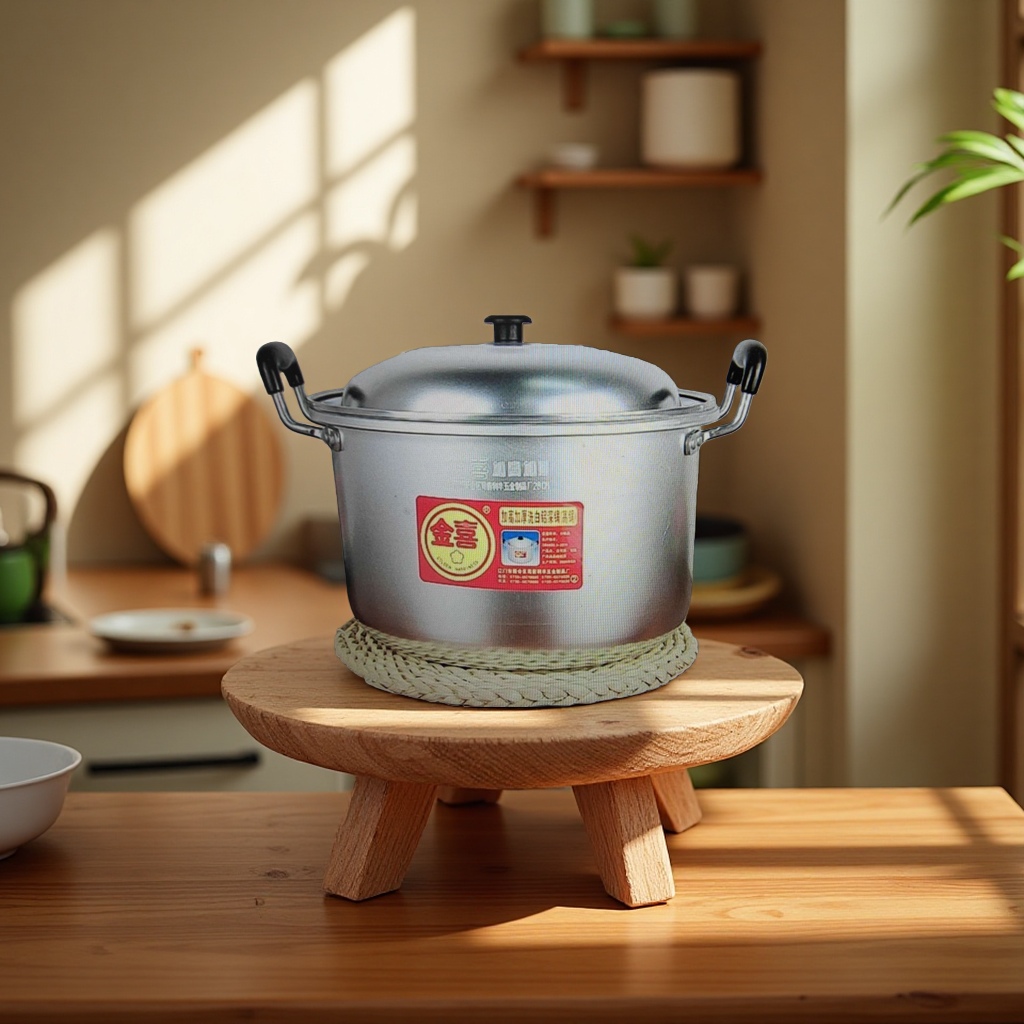 Enamel pot, stainless steel soup pot, double-flavored pot, steamer set, 1.5L090052551 Application Scenario