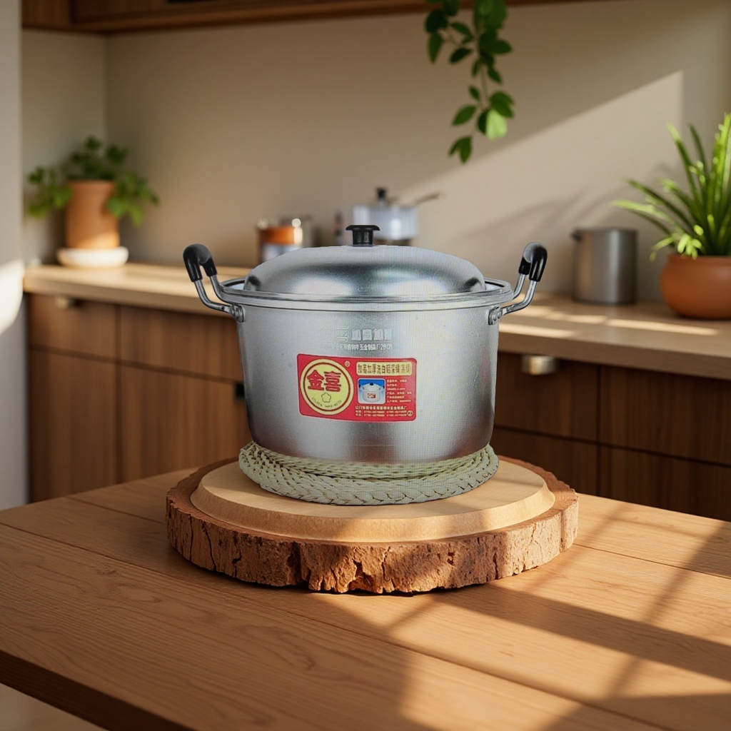 Enamel pot, stainless steel soup pot, double-flavored pot, steamer set, 1.5L090052551 Specification image