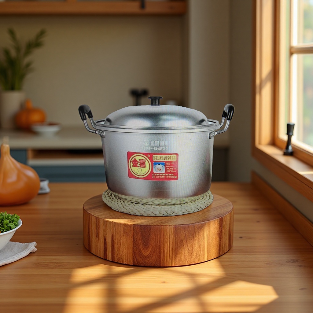 Enamel pot, stainless steel soup pot, double-flavored pot, steamer set, 1.5L090052551 details Picture