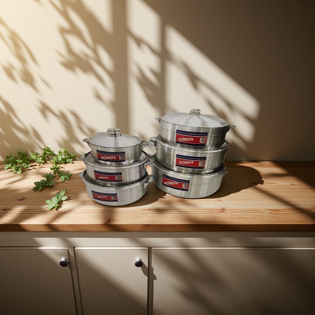 Stainless steel pot for outdoor tea boiling, enamel pot multi-piece set, 18-piece cooking set, 090136752 details Picture