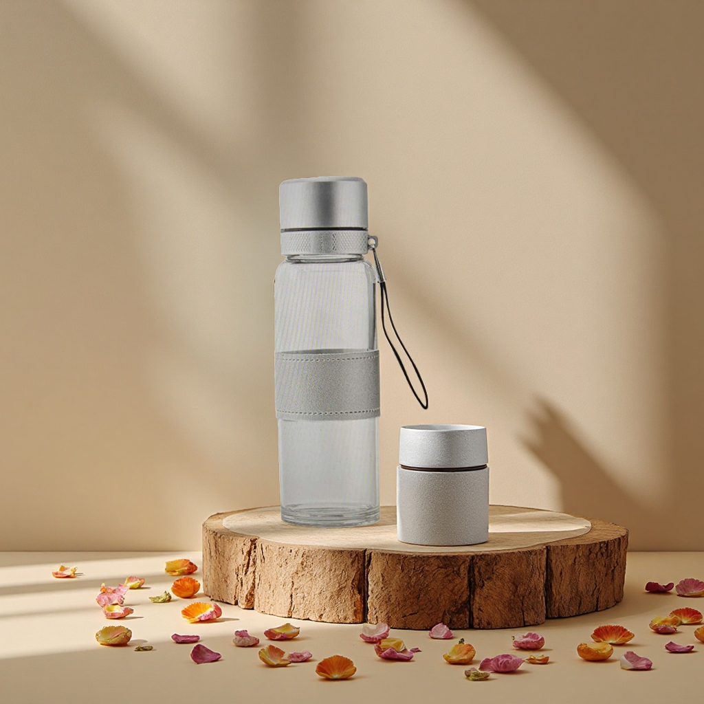 High-end tea set, ceramic cups, thermos cups, water cups, 180ml portable gift items Specification image