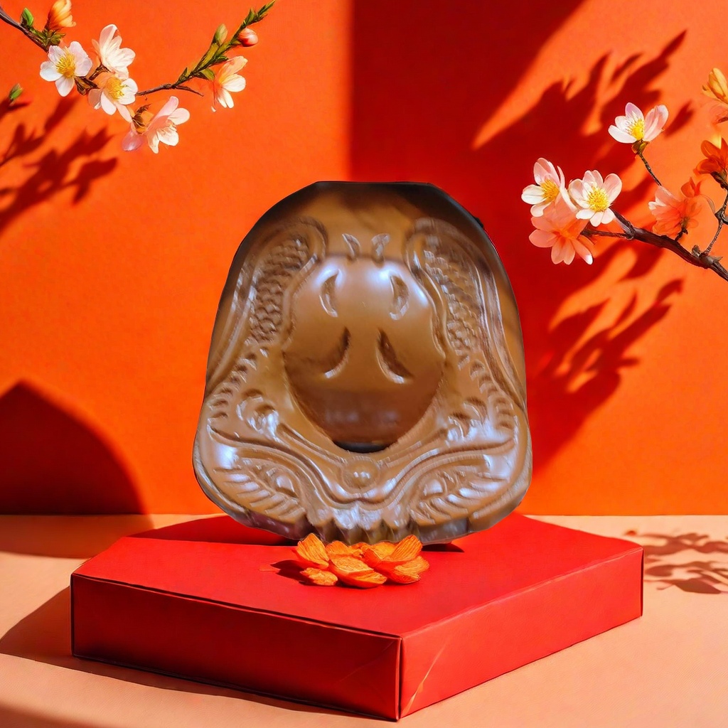 普陀山太阳能小和尚佛教金箔手机贴纸