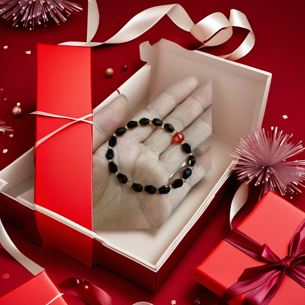 Irregular and versatile stainless steel bracelet luminous jewelry for women Application Scenario