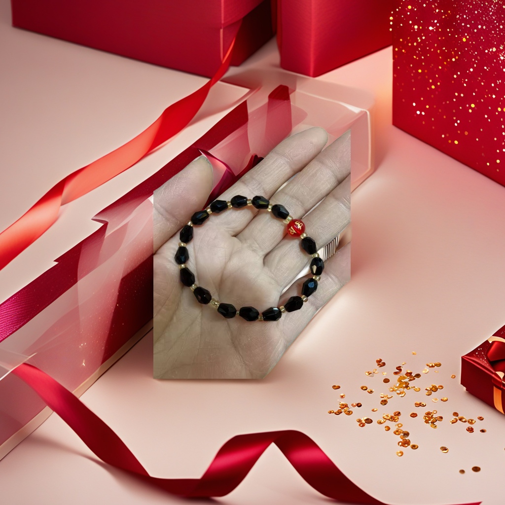 Irregular and versatile stainless steel bracelet luminous jewelry for women Specification image