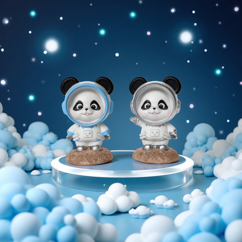 星星人潮玩手办挂件材料包周杰伦同款 Diy手工制作