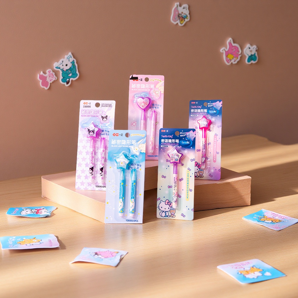 Sanrio Card Tong stationery, high appearance level fluorescent note lamp pen, children's office writing tool