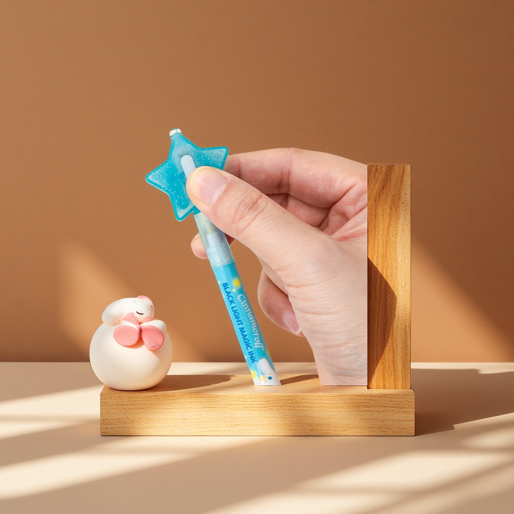 Sanrio Card Tong stationery, high appearance level fluorescent note lamp pen, children's office writing tool Specification image