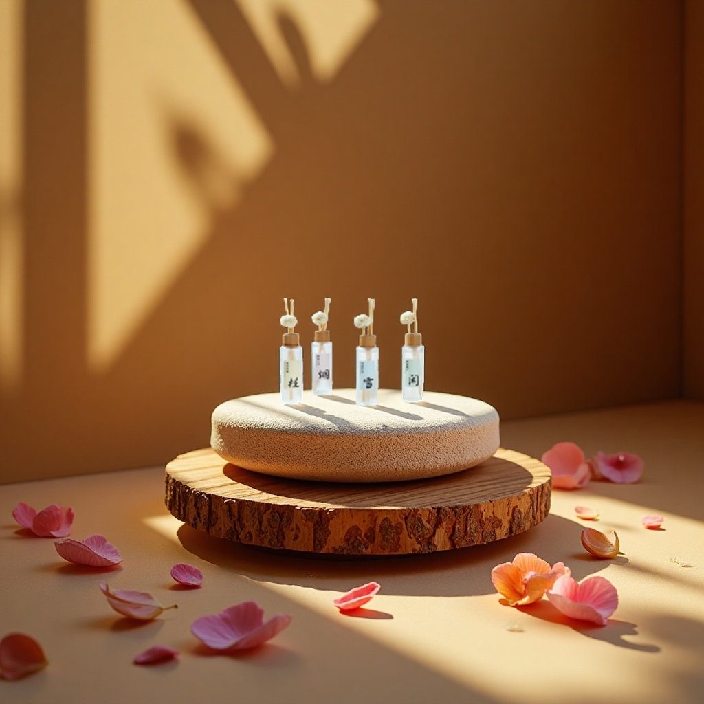 Aromatherapy candles, flameless diffuser bottles, car aromatherapy, fresh and long-lasting fragrance Application Scenario