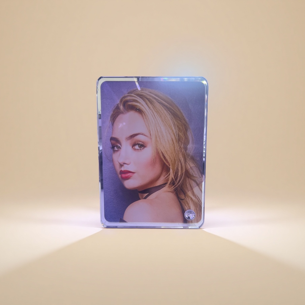 Glass photo frame heat transfer printing can print pictures, heat sublimation photo frame album, DIY photo frame making Specification image
