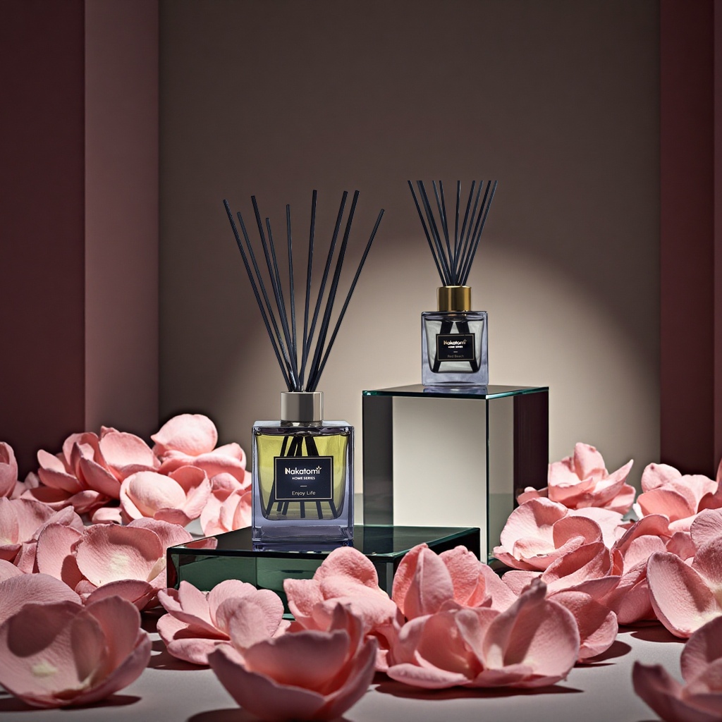 Flameless rattan aromatherapy, long-lasting fragrance, deodorization, high-end car indoor air freshener