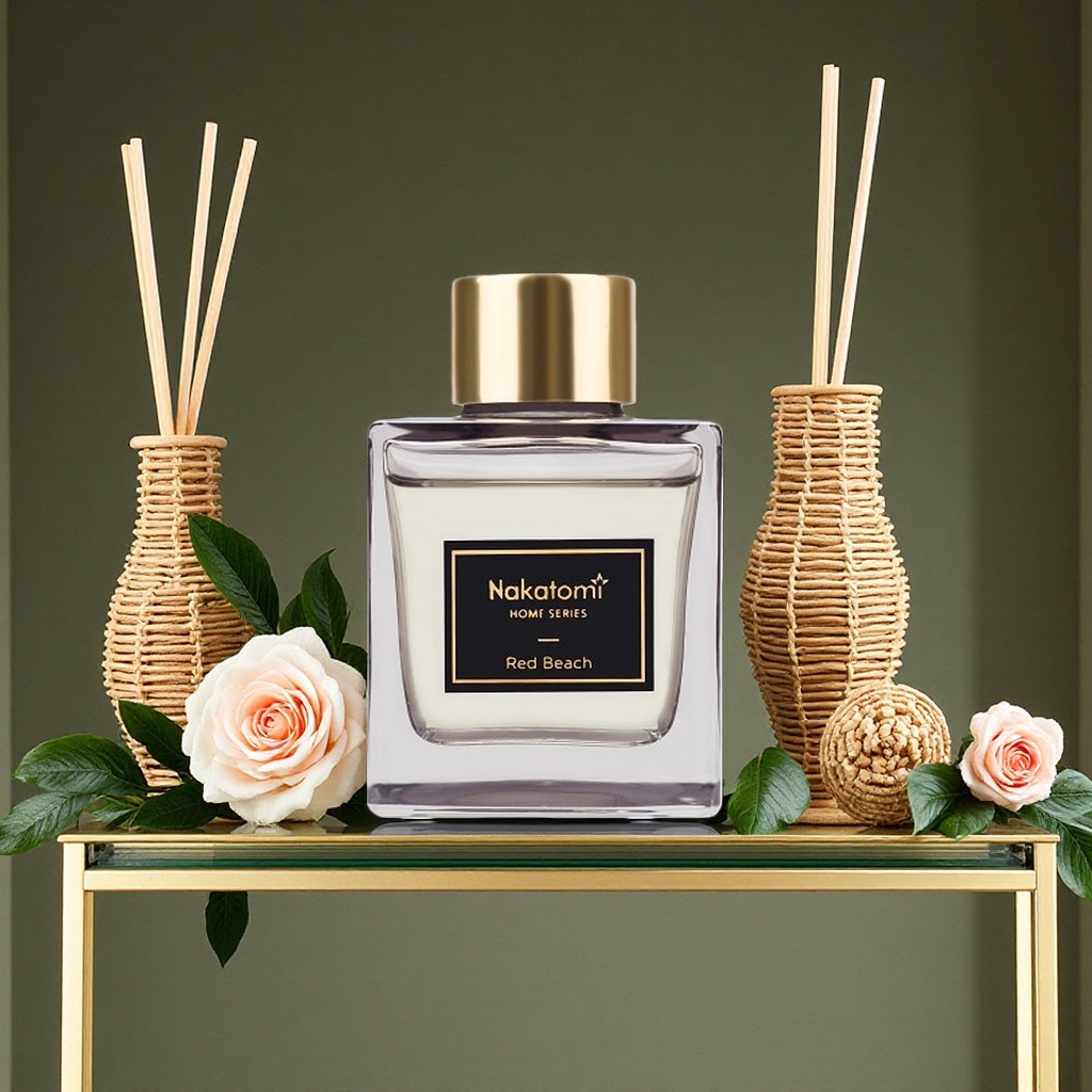 Flameless rattan aromatherapy, long-lasting fragrance, deodorization, high-end car indoor air freshener details Picture