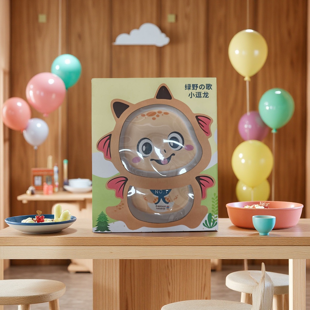 儿童小逗龙餐具