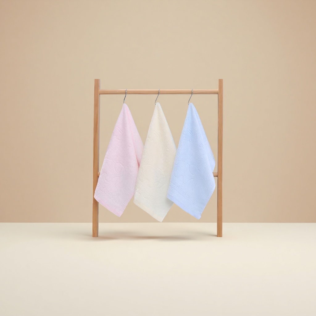 Thick pure cotton towel, soft and absorbent, large-sized for household use
