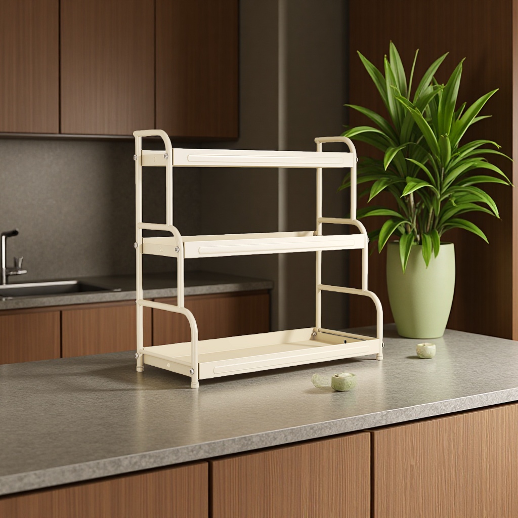 Household multi-functional kitchen seasoning rack, desktop storage, seasoning rack, daily necessities Item Picture