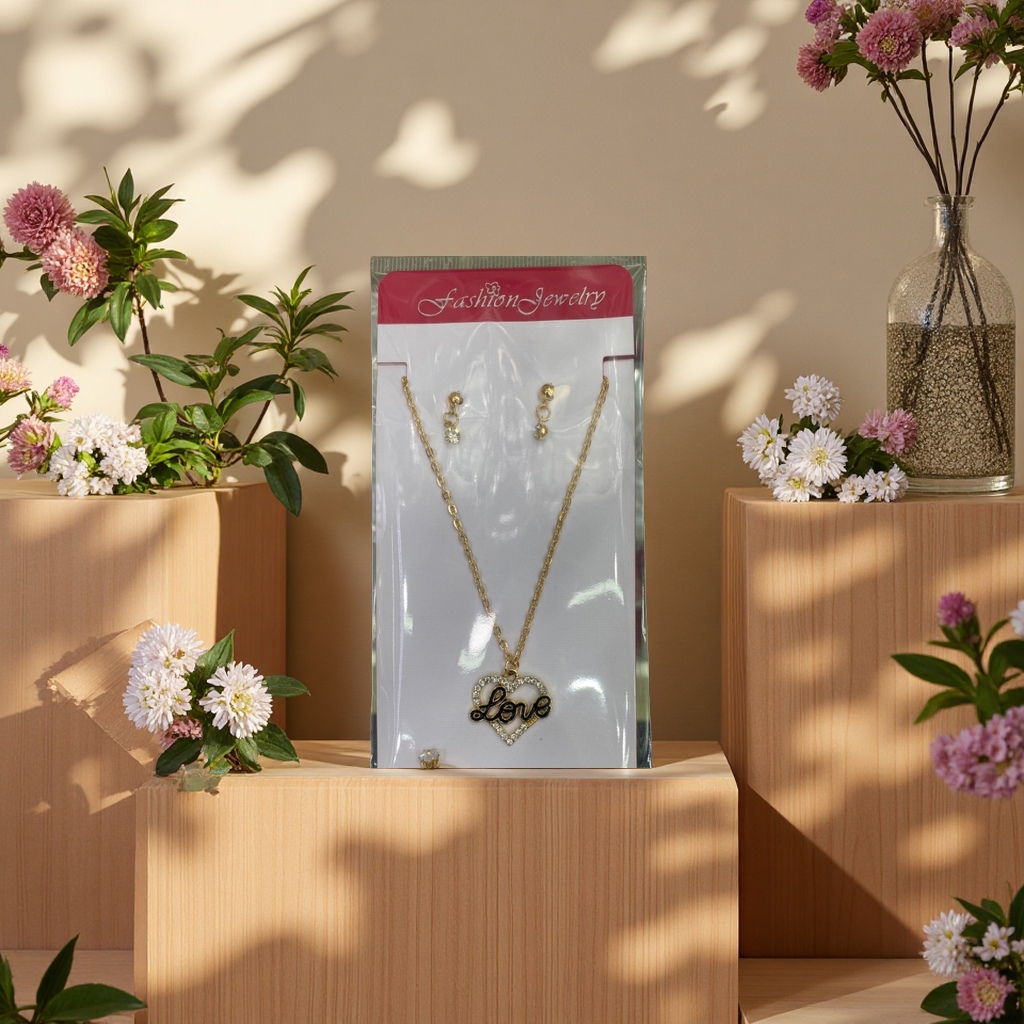 Fashionable and simple pendant necklace, a versatile accessory for women, with exquisite gift box packaging details Picture