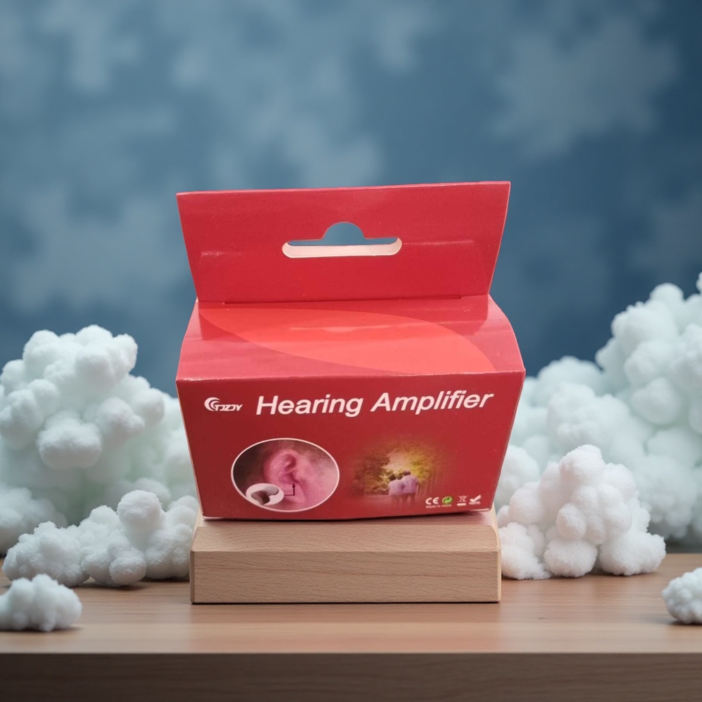 The hearing aid is lightweight, with invisible noise reduction, clear calls, adjustable volume and Bluetooth connection Application Scenario