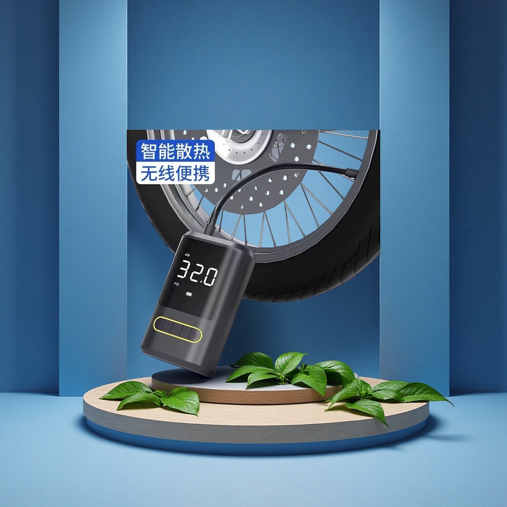 汽车充气泵启动电源二合一充气搭电汽车用品图