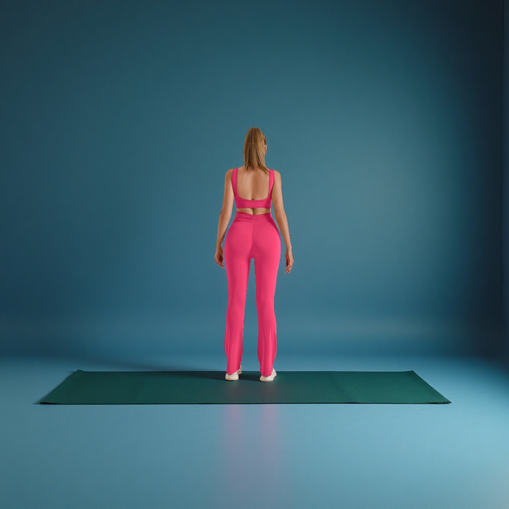 New fashionable and casual tight-fitting, hollowed-out back yoga jumpsuit for cross-border foreign trade from Europe and America, a slimming and form-fitting home wear for women details Picture