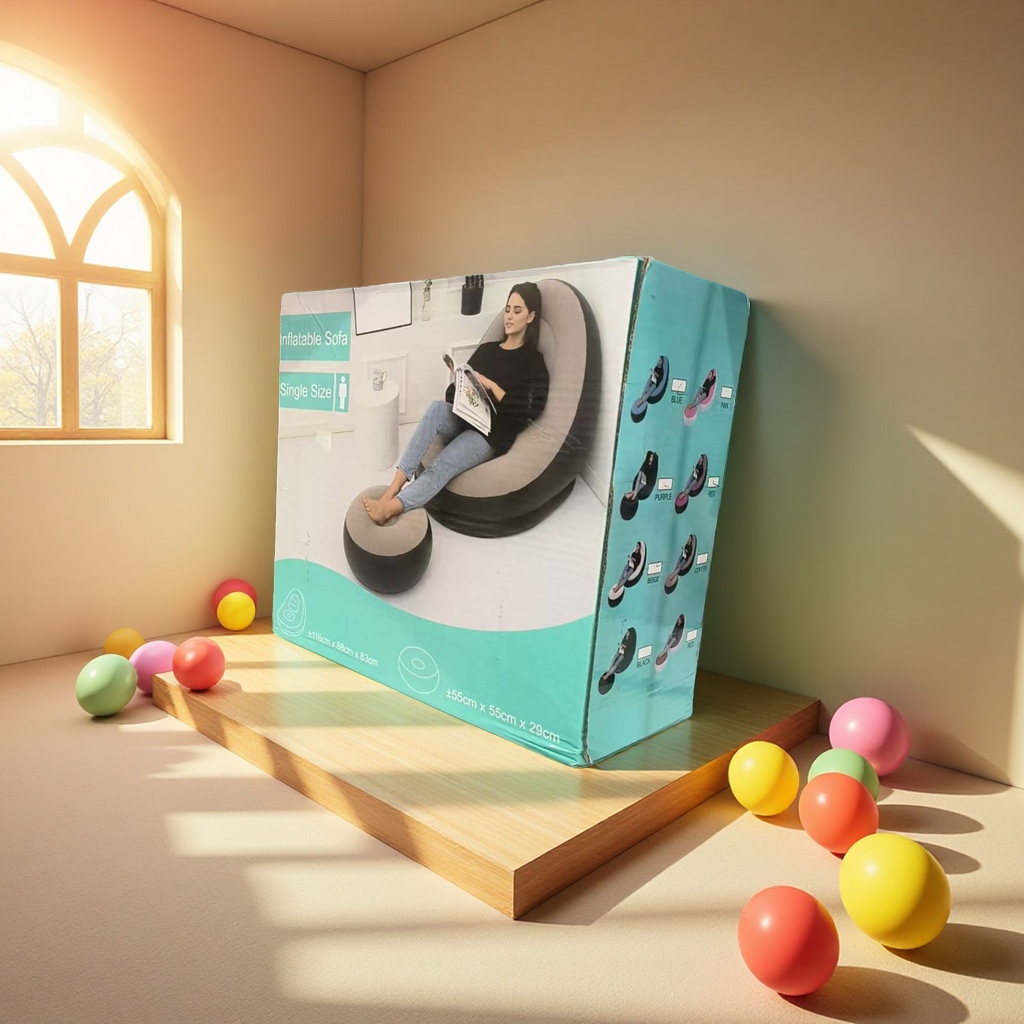 Inflatable bed sofa chair lazy folding sofa Inflatable sofa Inflatable bed Application Scenario