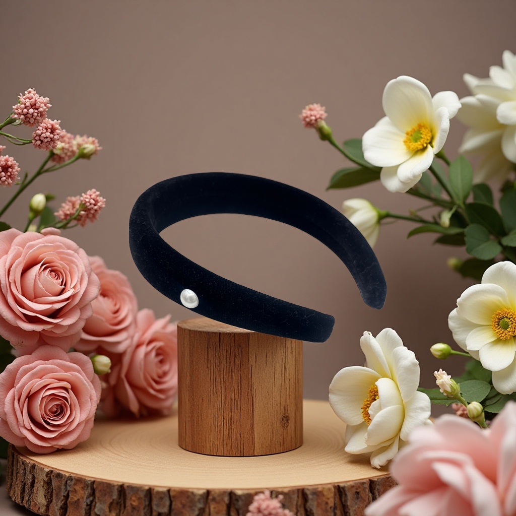 Fashionable and simple hair accessory, a versatile headband for women's daily use Application Scenario