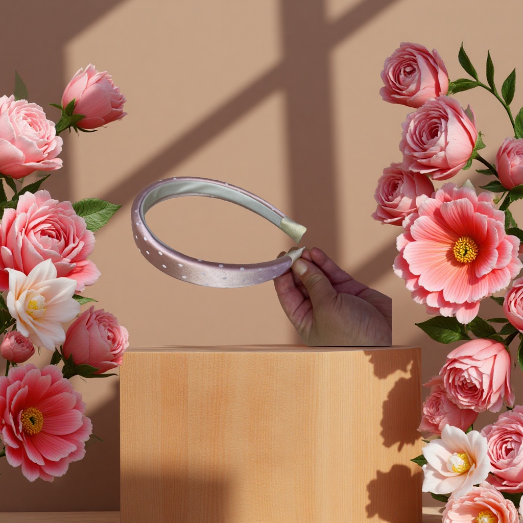 A simple and versatile hair accessory for women to wear daily Application Scenario