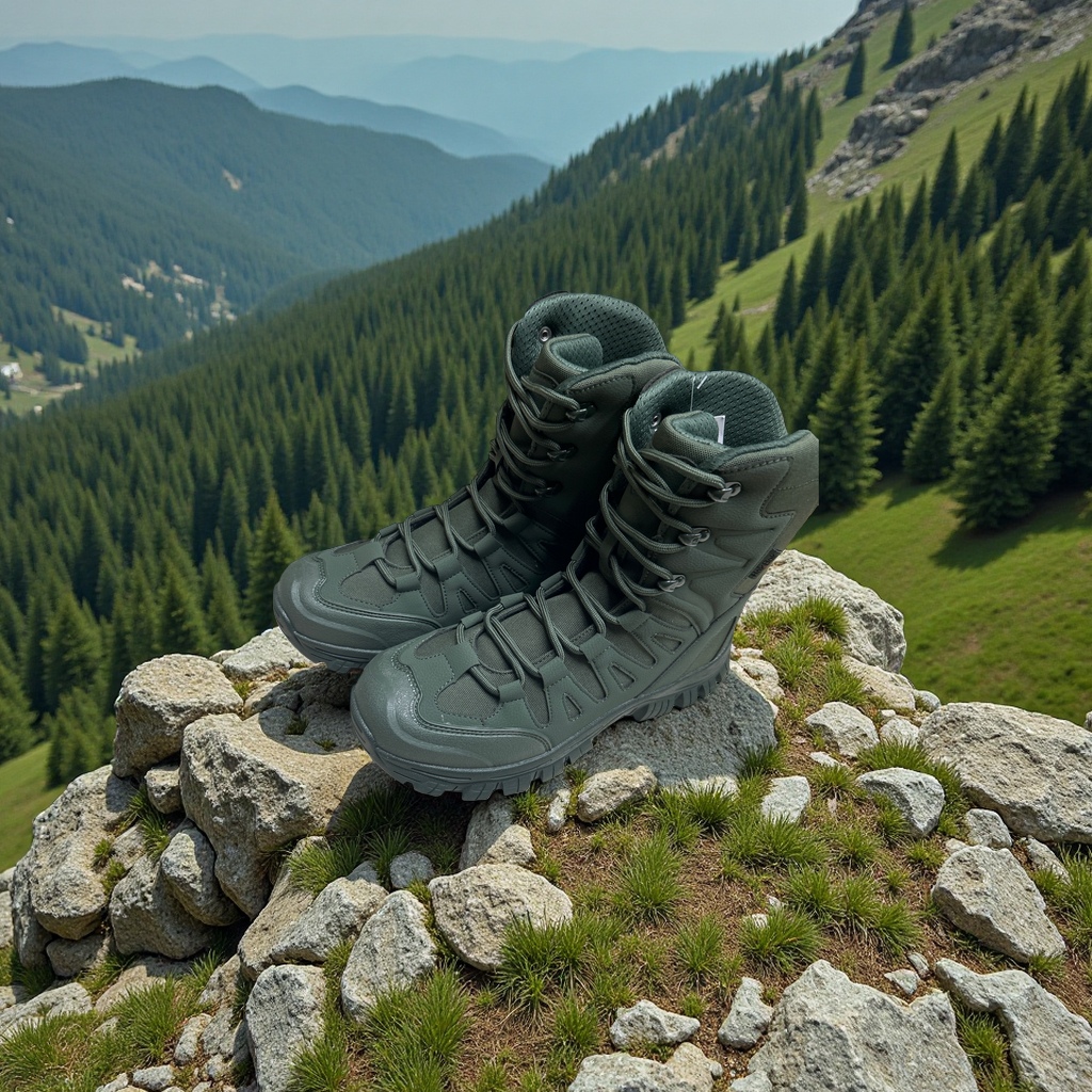Hiking shoes are anti-slip, wear-resistant, breathable, waterproof and safe outdoor shoes and boots Specification image