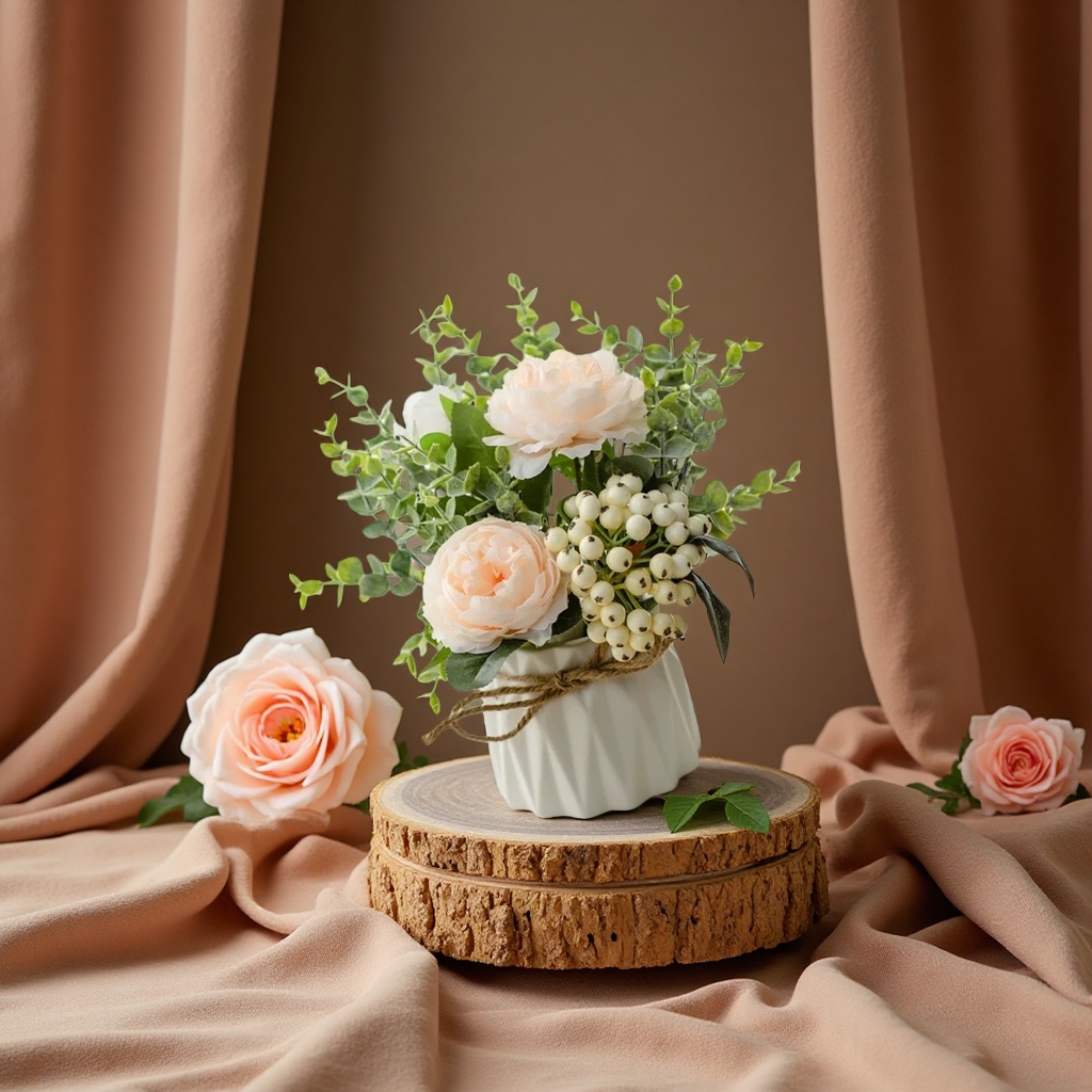 Potted plants such as pothos, spider plants, succulents, and small potted indoor foliage plants for decoration Specification image