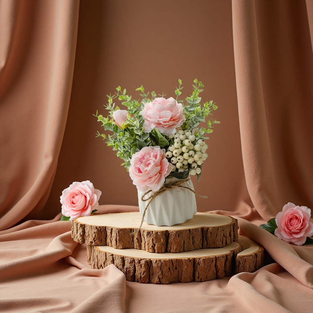 Potted plants such as pothos, spider plants, succulents, and small potted indoor foliage plants for decoration details Picture
