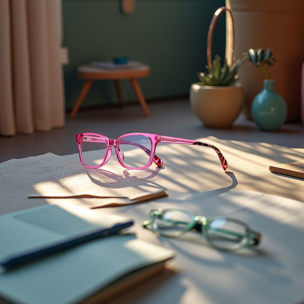 Teenagers' anti-blue light TR90 color-blocking optical glasses in cross-border stock, European and American ins style children's glasses