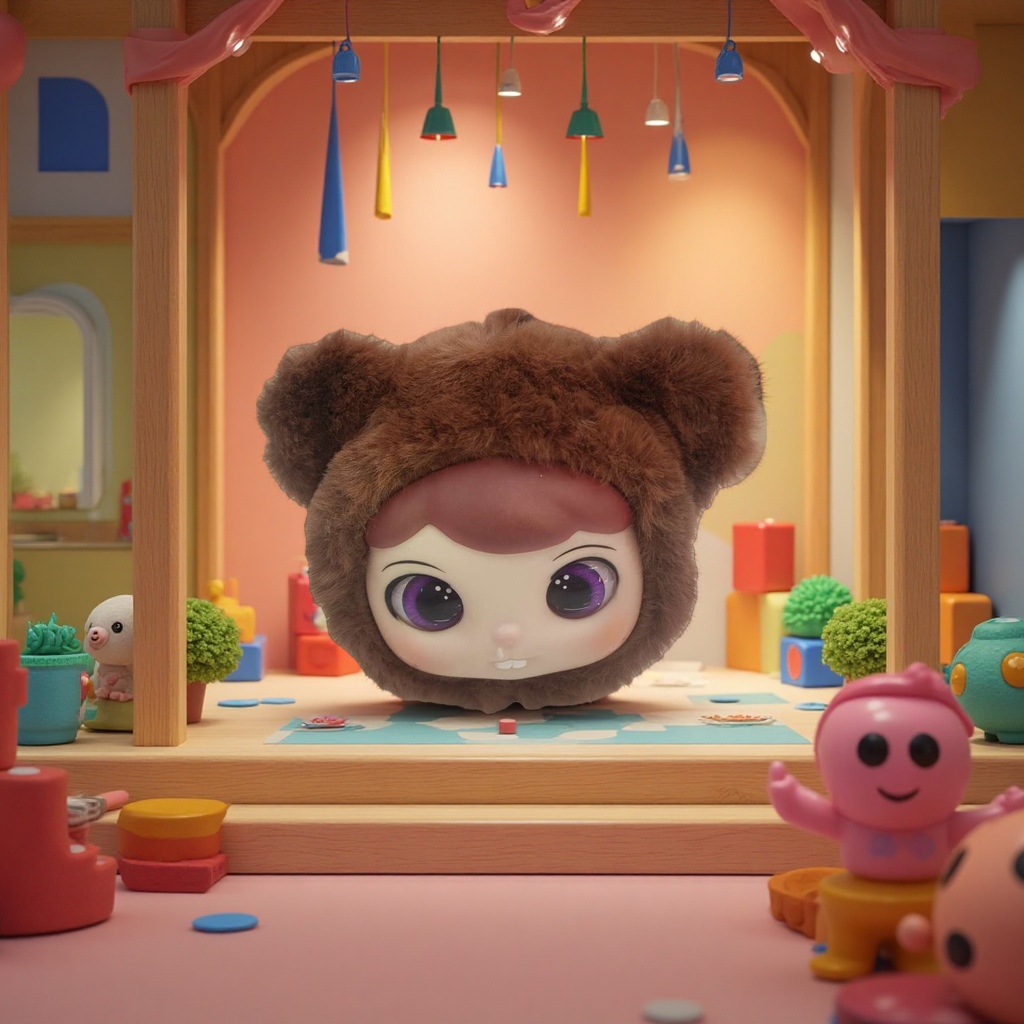 Trendy plush toys and audio equipment can be customized by AI Specification image