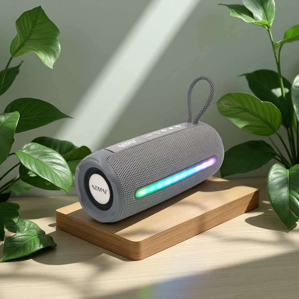 AEMAI Bluetooth speaker is portable and offers high-quality sound Application Scenario