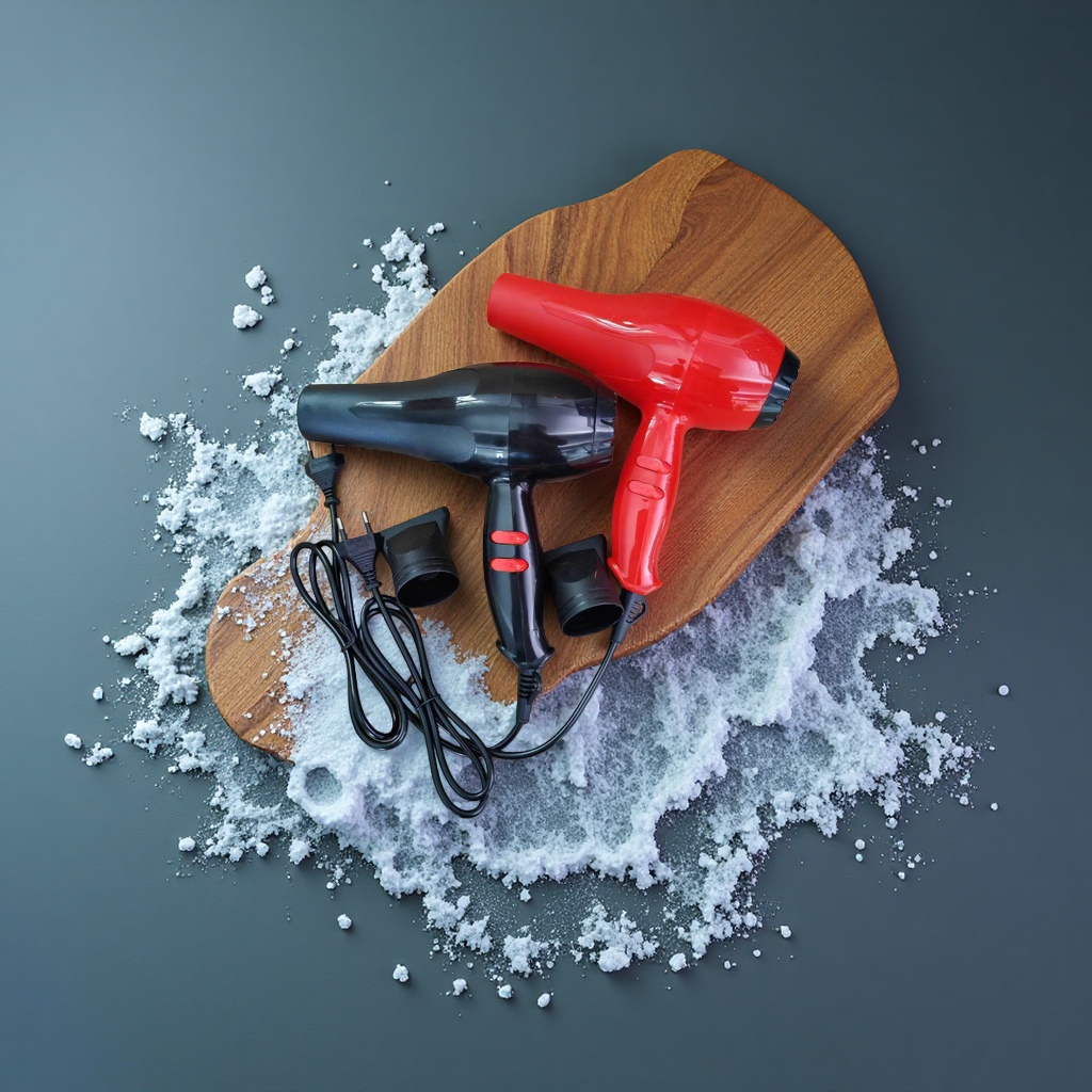 Hair dryer, household hair dryer, high-power appliance, quick-drying, silent, negative ion details Picture