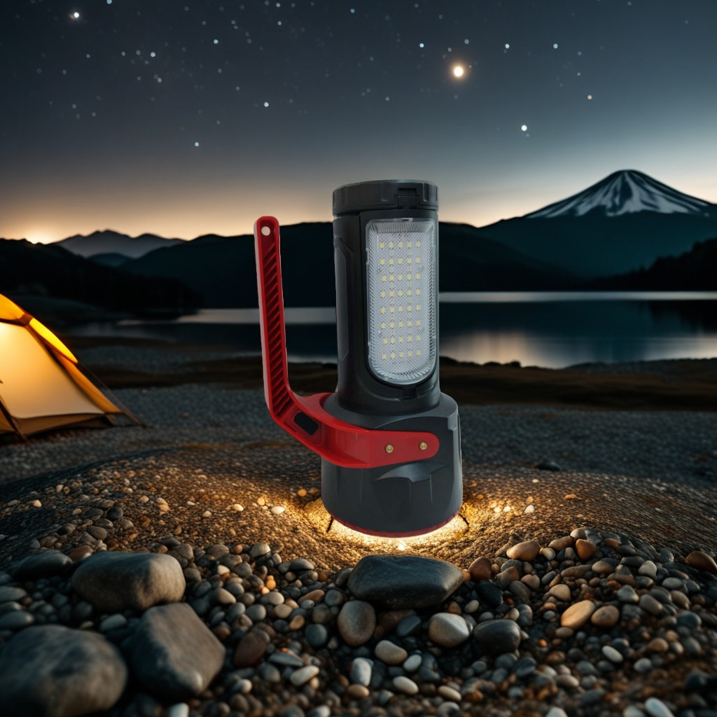 The new multi-functional dual-source portable lamp has a wide range of side lights that can be extended Application Scenario