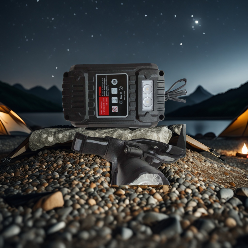 Cross-border new multi-led headlamp with metal clip and detachable battery headlamp Application Scenario
