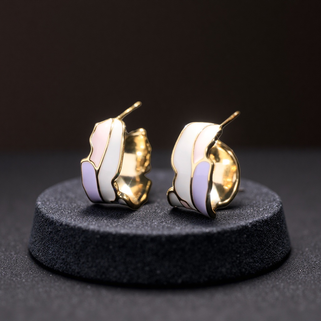 Nuevo S925 agujas de plata chapado en cobre oro real perlas pendientes para mujeres francés retro elegante temperamento micro zirconitas girasol Specification image