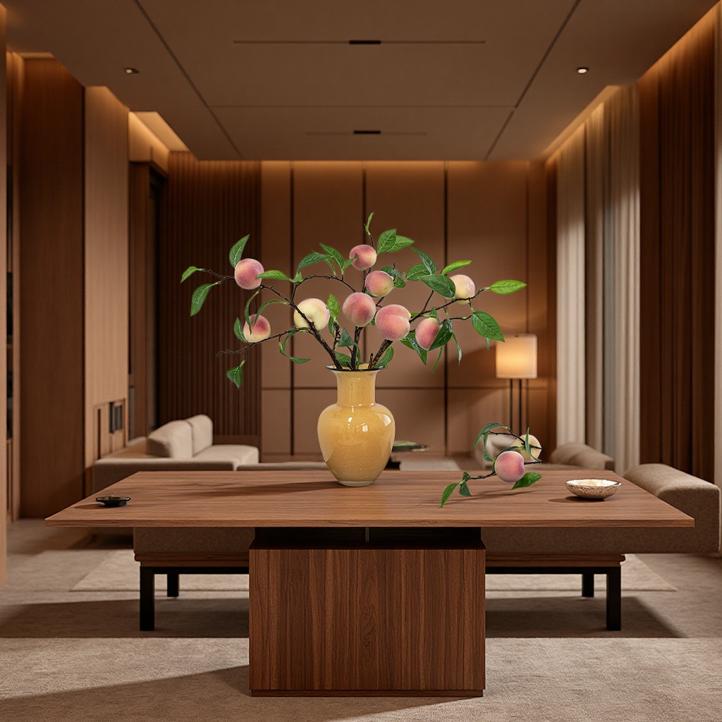 وفي الصين، كانت مزهرية "ريوكيو" ذات مستوى رفيع من الإبداع في تزيين طاولة غرفة المعيشة Specification image