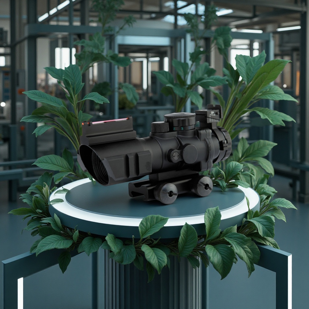 4X32棱镜高清望远镜4X镜金属材质户外射击射箭用品