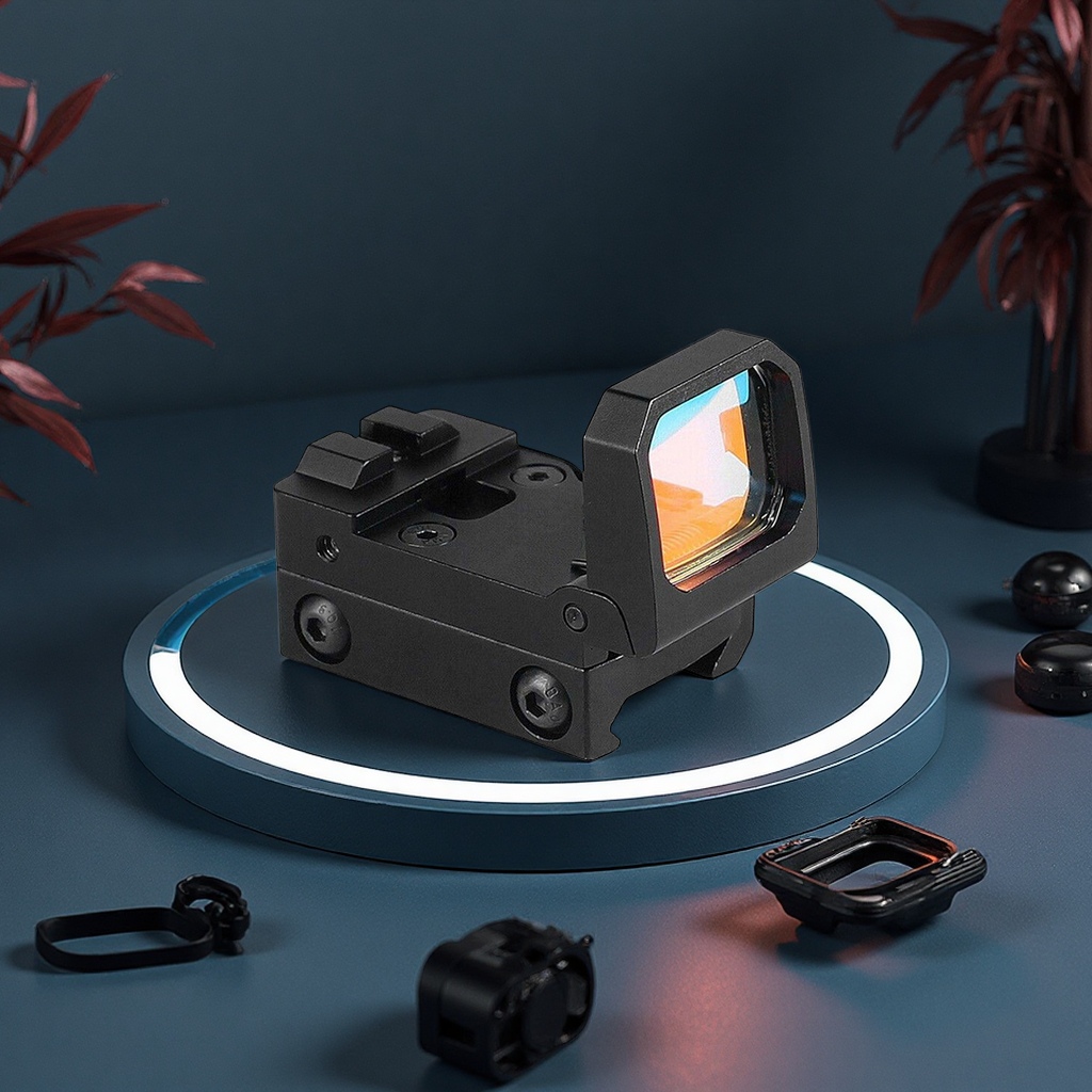 Foldable telephoto viewfinder, small and exquisite slingshot model toy spare parts, RMR sports and outdoor bag accessories Specification image